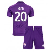 Stroje piłkarskie Fiorentina Moise Kean #20 Koszulka Podstawowej dla dzieci 2024-25 Krótki Rękaw (+ szorty)